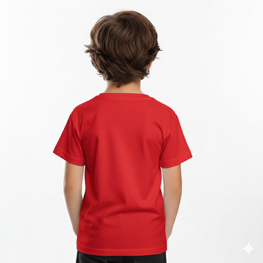 Kids Cotton Round Neck RD