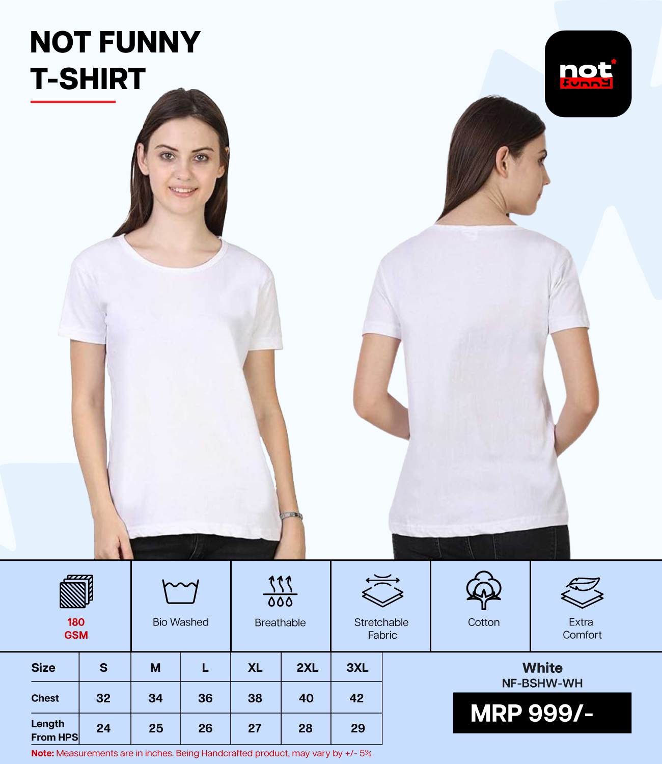 Biowash Women’s WH T-Shirt