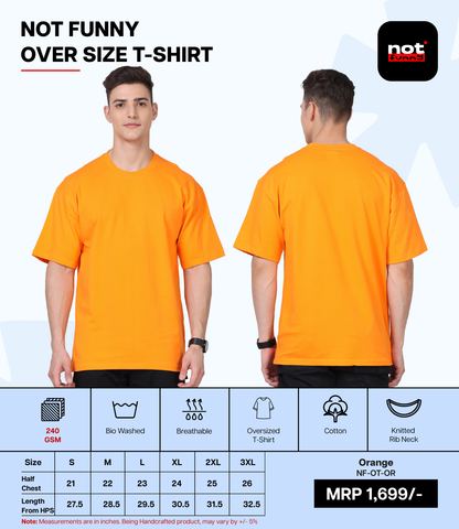 Men's Oversized OR T-Shirt – Premium Pima Cotton