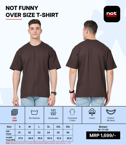 Men's Oversized BR T-Shirt – Premium Pima Cotton