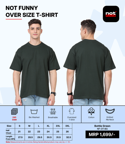 Men's Oversized BG T-Shirt – Premium Pima Cotton