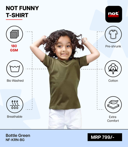 Kids Cotton Round Neck BG