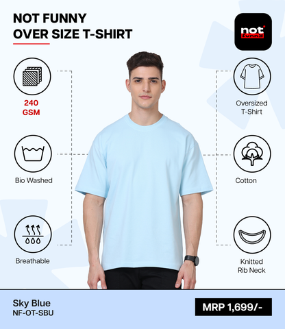 Men's Oversized SBU T-Shirt – Premium Pima Cotton