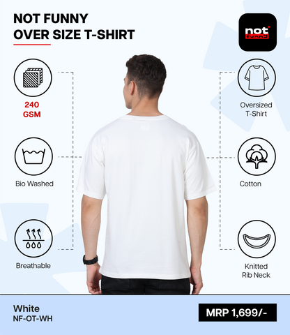 Men's Oversized WH T-Shirt – Premium Pima Cotton