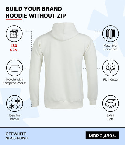 Premium 450 GSM Without Zip Hoodie OFW