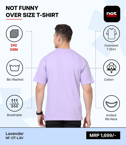 Men's Oversized LAV T-Shirt – Premium Pima Cotton