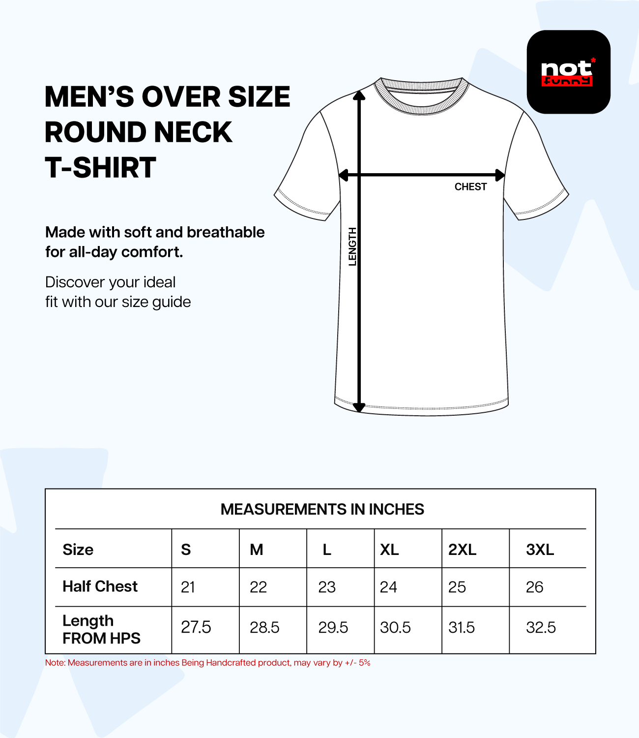 Men's Oversized BG T-Shirt – Premium Pima Cotton