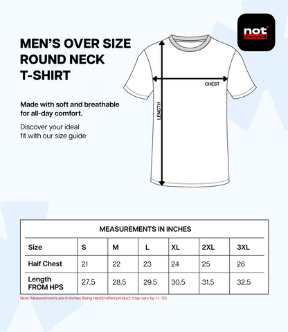 Men's Oversized SBU T-Shirt – Premium Pima Cotton