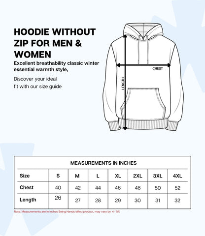 Premium 450 GSM Without Zip Hoodie SY