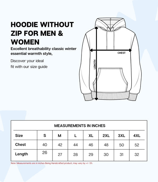 Premium 450 GSM Without Zip Hoodie PUR