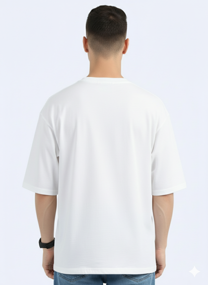 Men's Oversized WH T-Shirt – Premium Pima Cotton