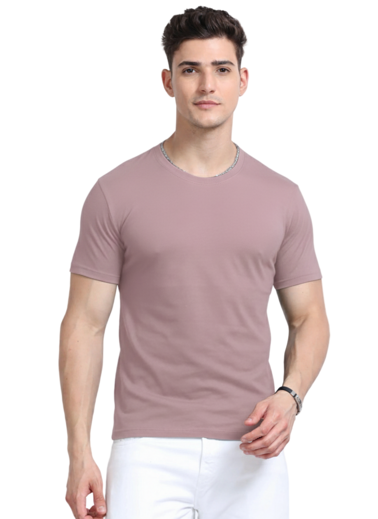 Men’s Pima Cotton Crew Neck T-Shirt  ON