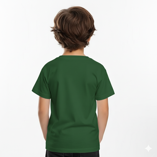 Kids Cotton Round Neck BG