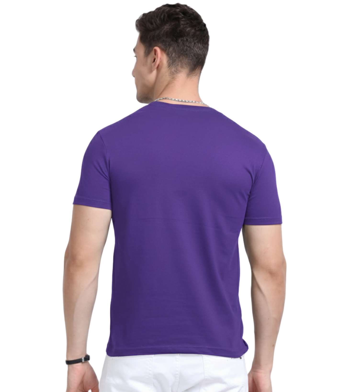 Men’s Pima Cotton Crew Neck T-Shirt  PUR