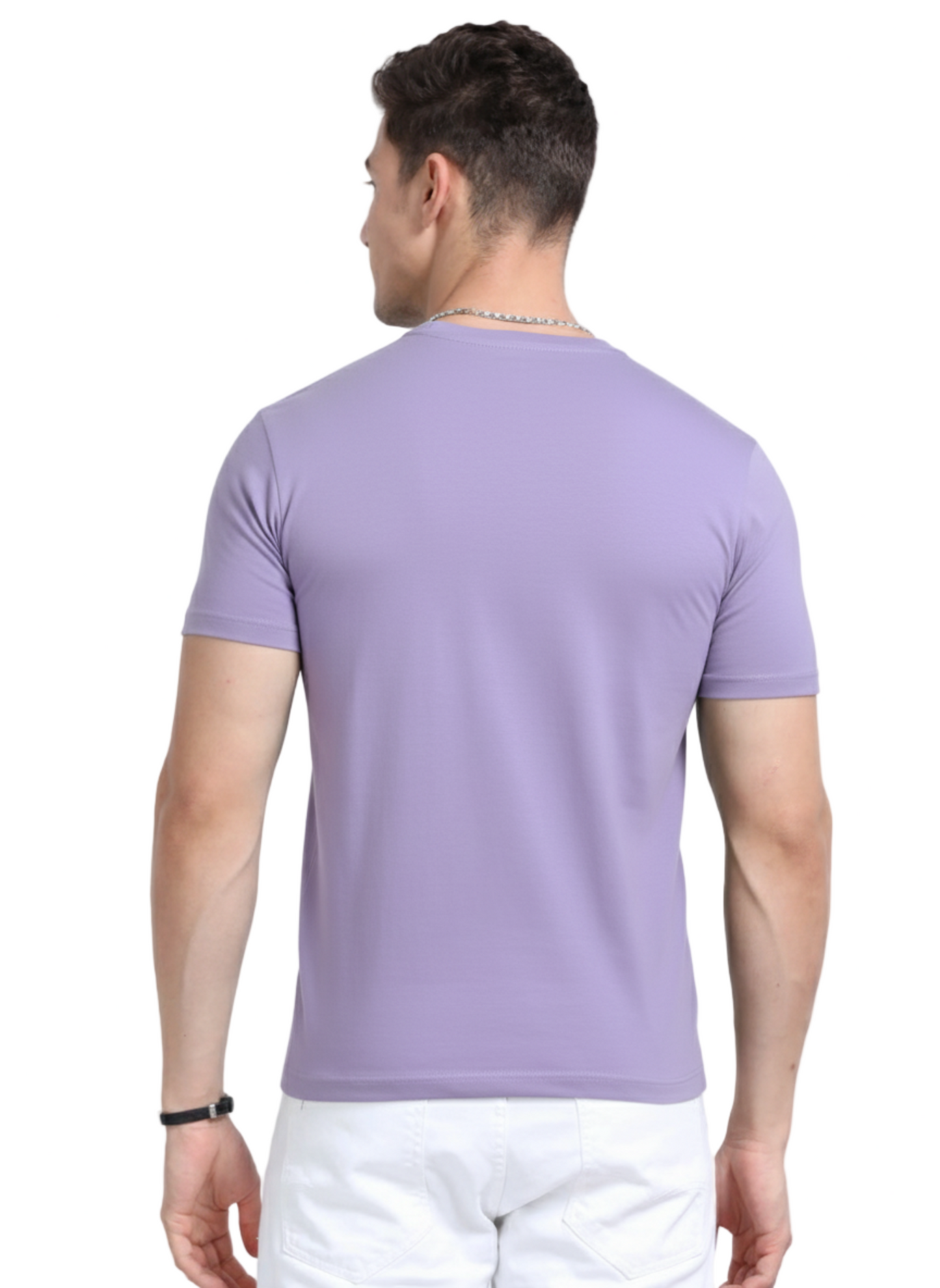 Men’s Pima Cotton Crew Neck T-Shirt  LAV