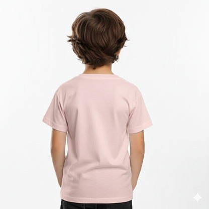 Kids Cotton Round Neck BBPNK