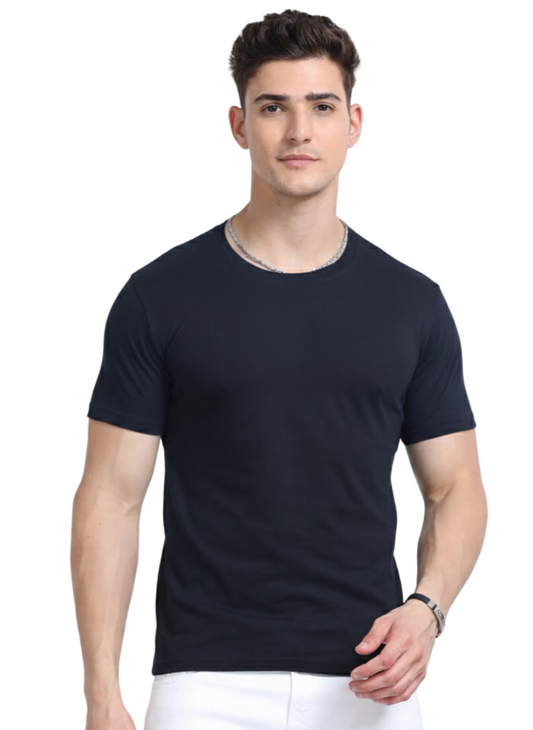 Men’s Pima Cotton Crew Neck T-Shirt  BU