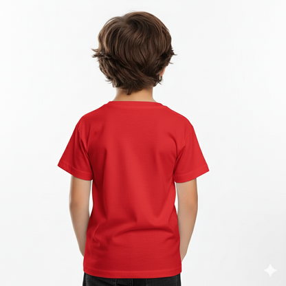 Kids Cotton Round Neck RD