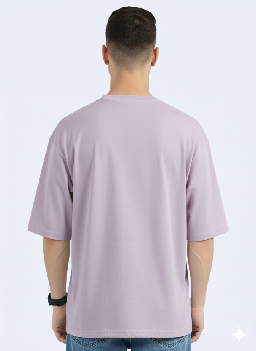 Men's Oversized LAV T-Shirt – Premium Pima Cotton