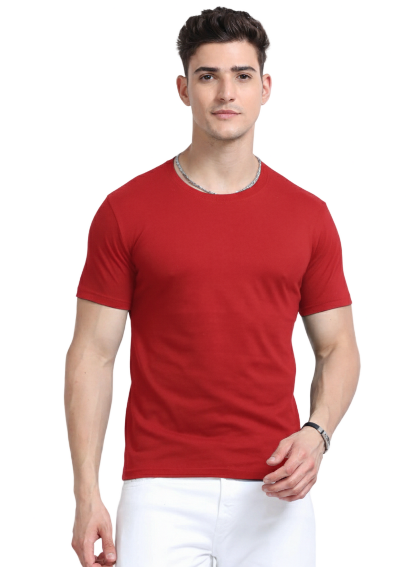 Men’s Pima Cotton Crew Neck T-Shirt RD