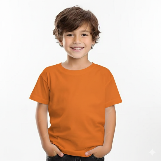 Kids Cotton Round Neck OR T-Shirt