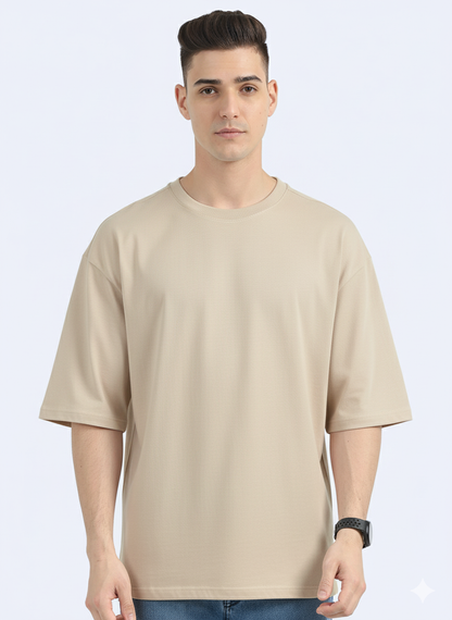 Men's Oversized BE T-Shirt – Premium Pima Cotton
