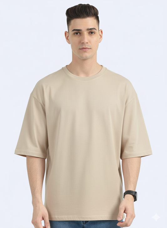 Men's Oversized BE T-Shirt – Premium Pima Cotton
