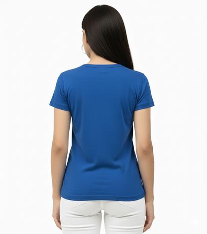 Biowash Women’s RB T-Shirt – Soft, Stretchable & Breathable Cotton