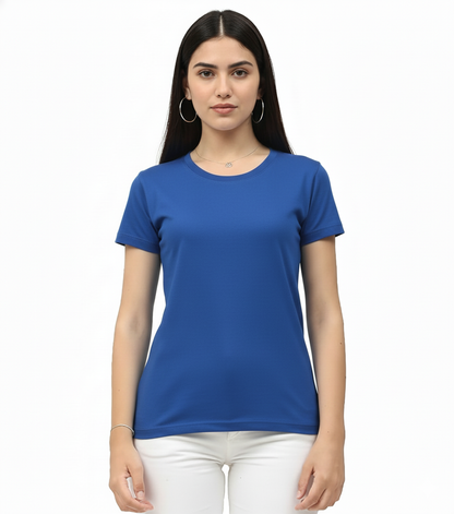 Biowash Women’s RB T-Shirt – Soft, Stretchable & Breathable Cotton