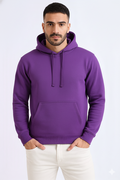 Premium 450 GSM Without Zip Hoodie PUR