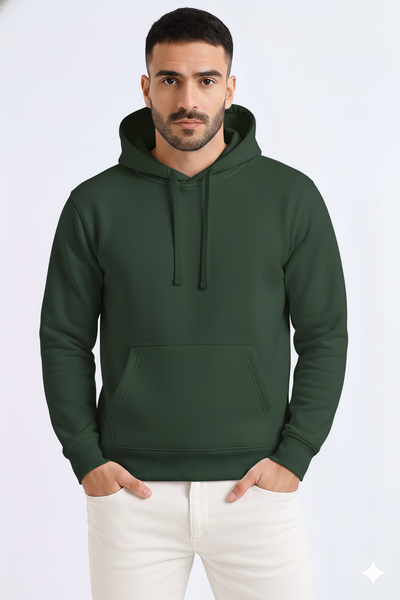 Premium 450 GSM Without Zip Hoodie OLV