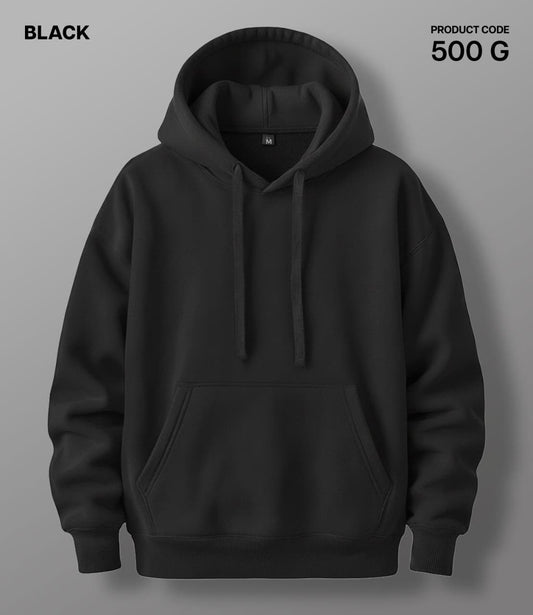 Premium 450 GSM Without Zip Hoodie BL