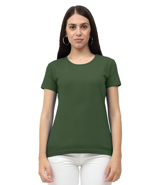 Biowash Women’s BG T-Shirt – Soft, Stretchable & Breathable Cotton