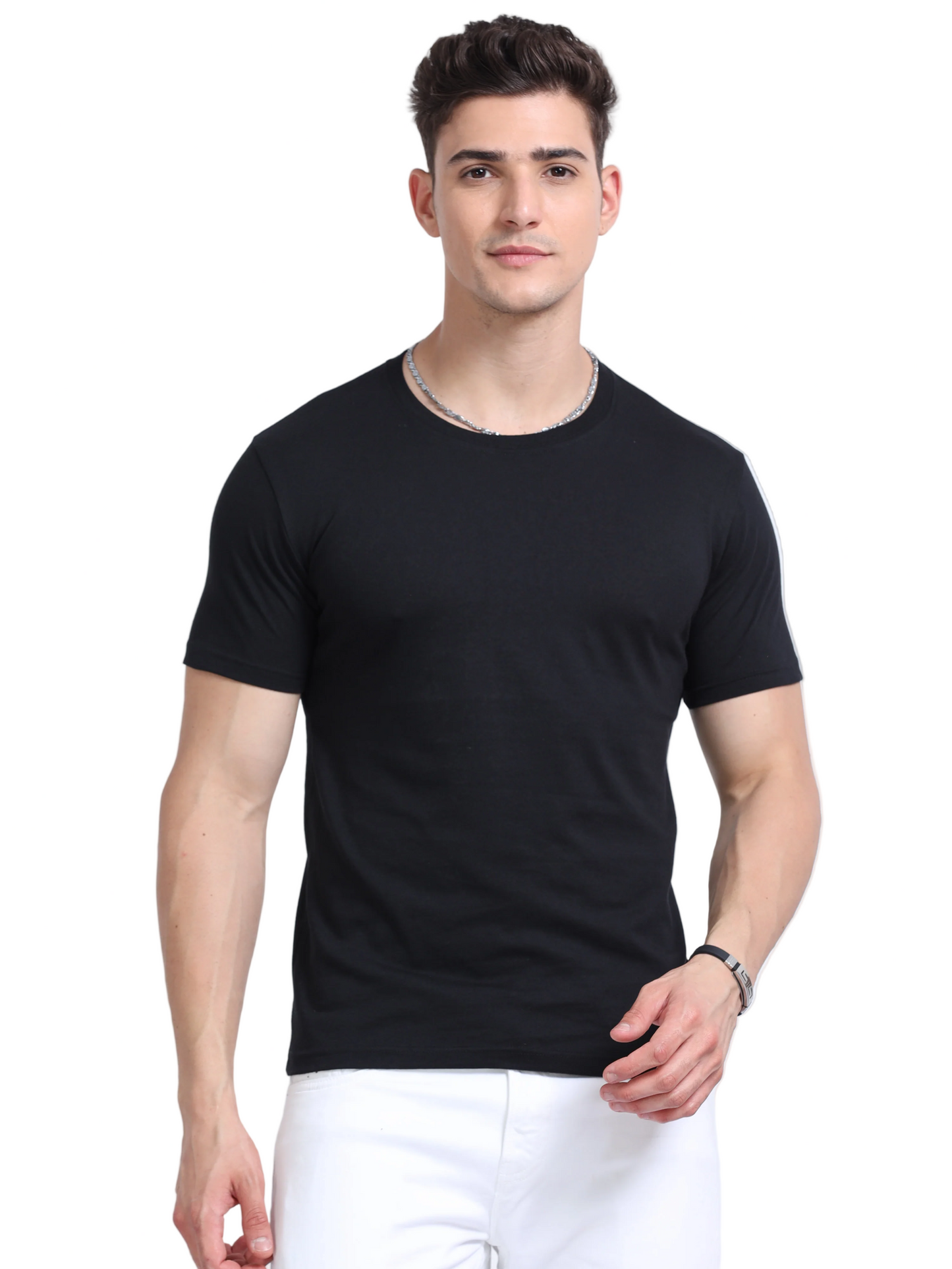 Men’s Pima Cotton Crew Neck T-Shirt  BL