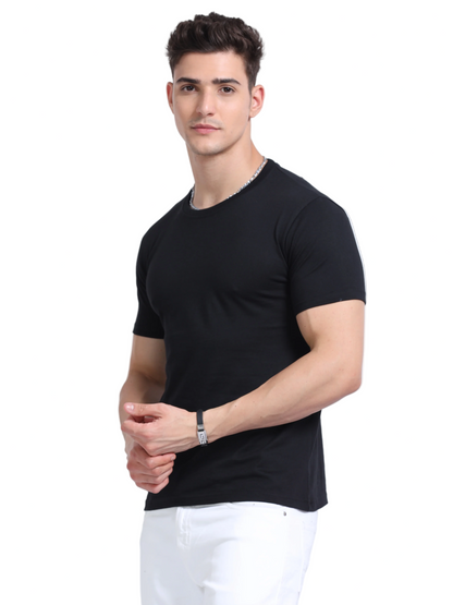 Men’s Pima Cotton Crew Neck T-Shirt  BL